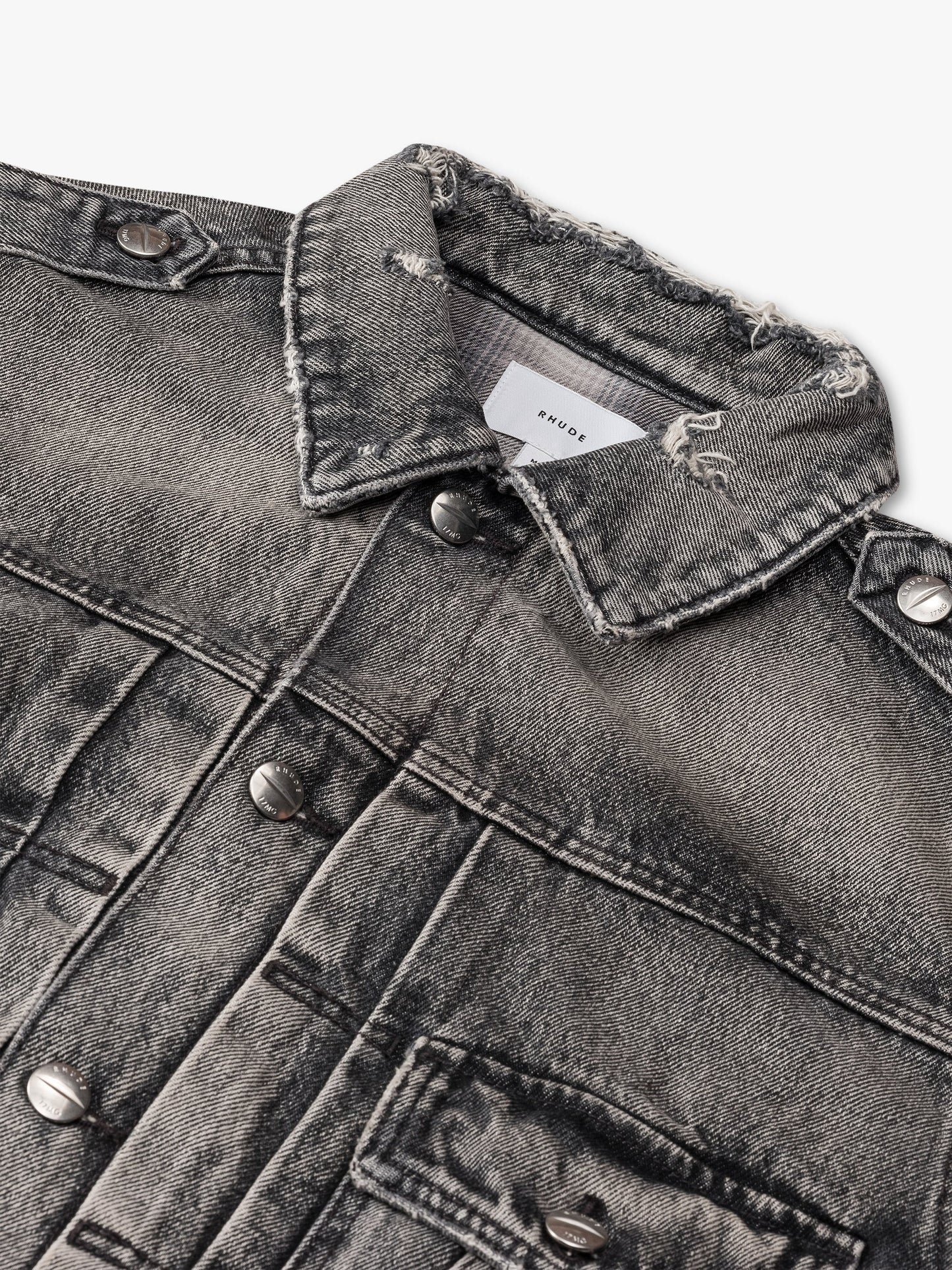 RHUDE DENIM TRUCKER JACKET