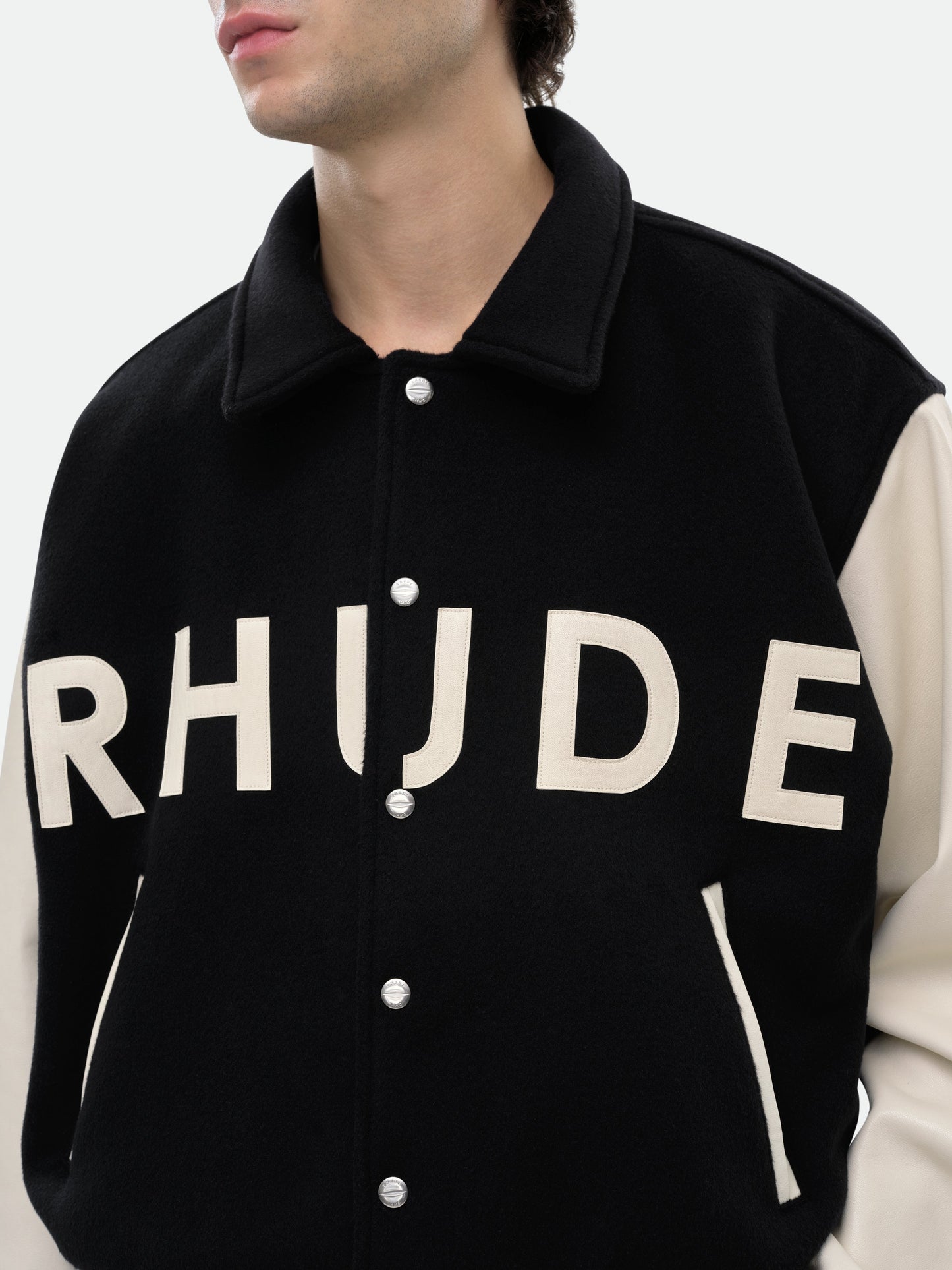 RHUDE COLLEGIATE VARSITY JACKET