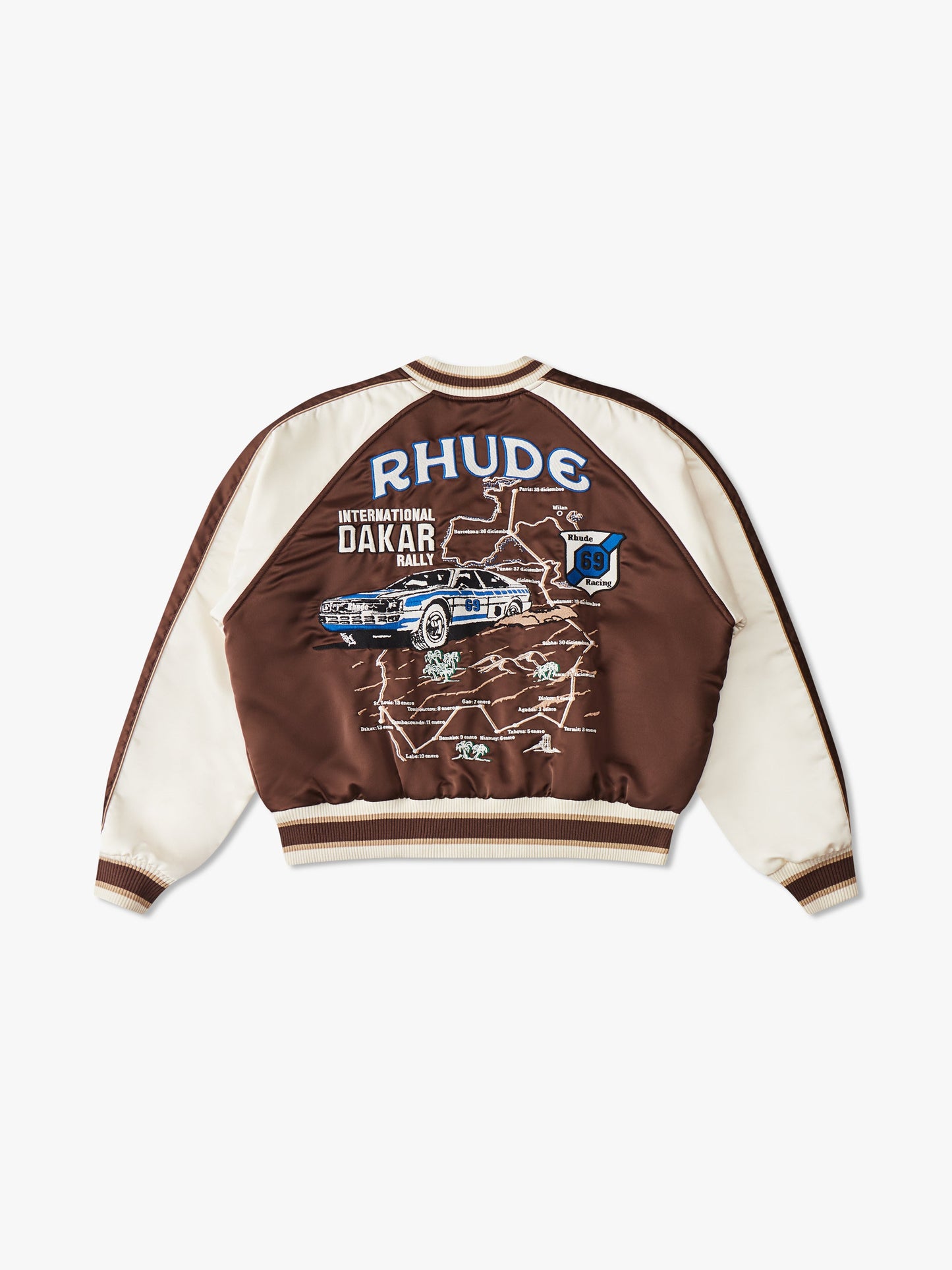 CREPE SATIN SOUVENIR JACKET