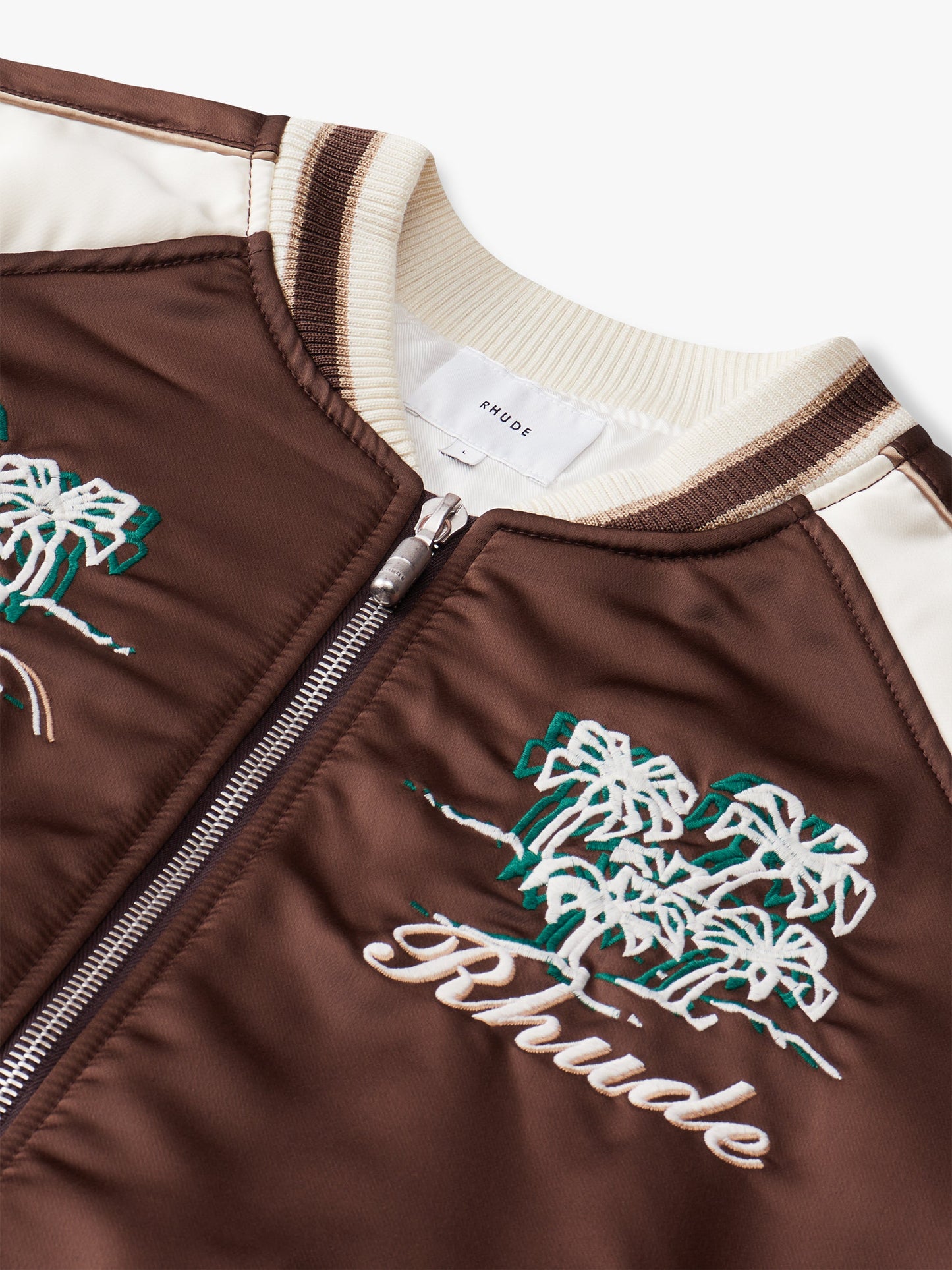 CREPE SATIN SOUVENIR JACKET