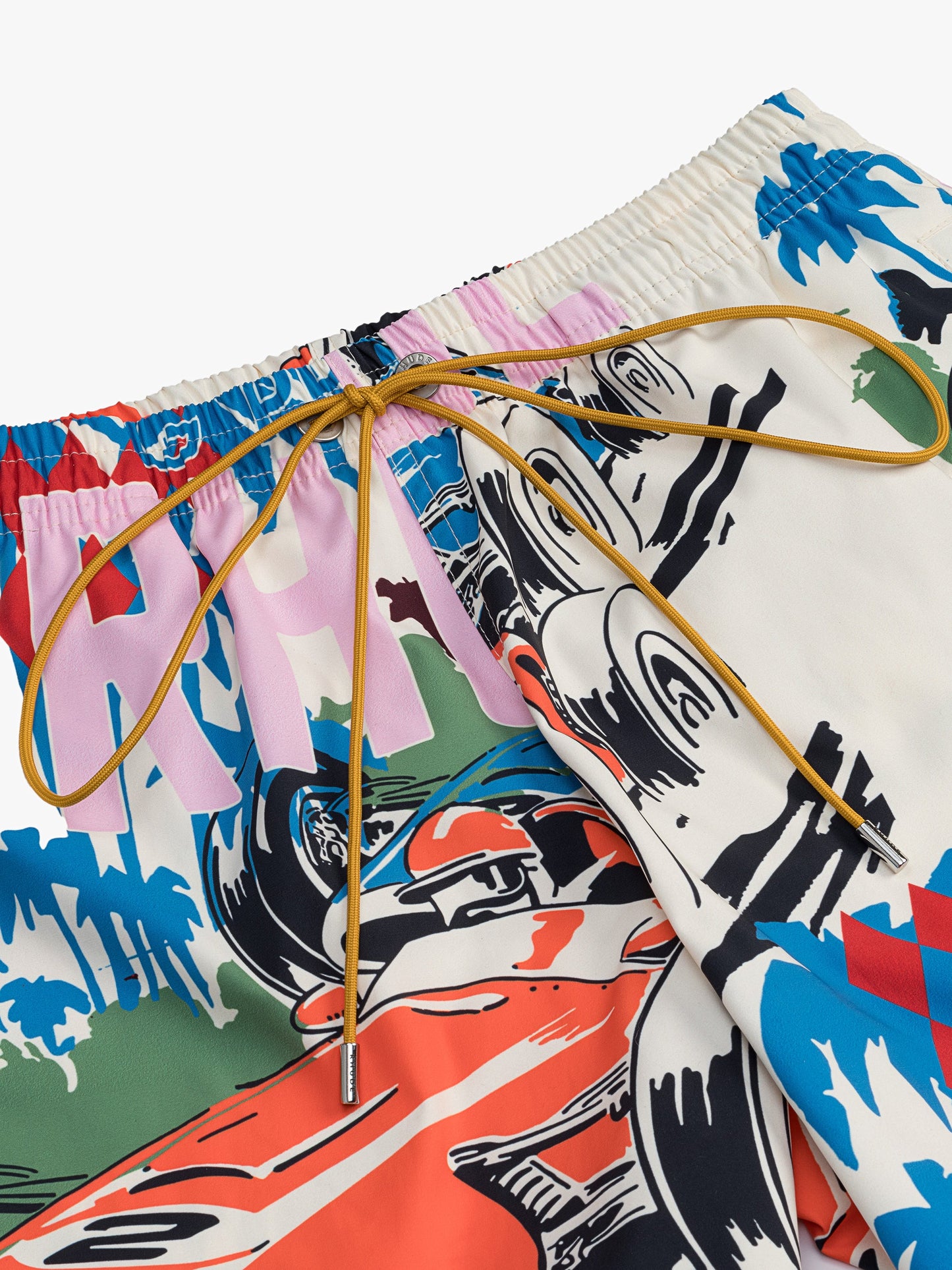 RHUDE GRAND PRIX SWIM TRUNKS