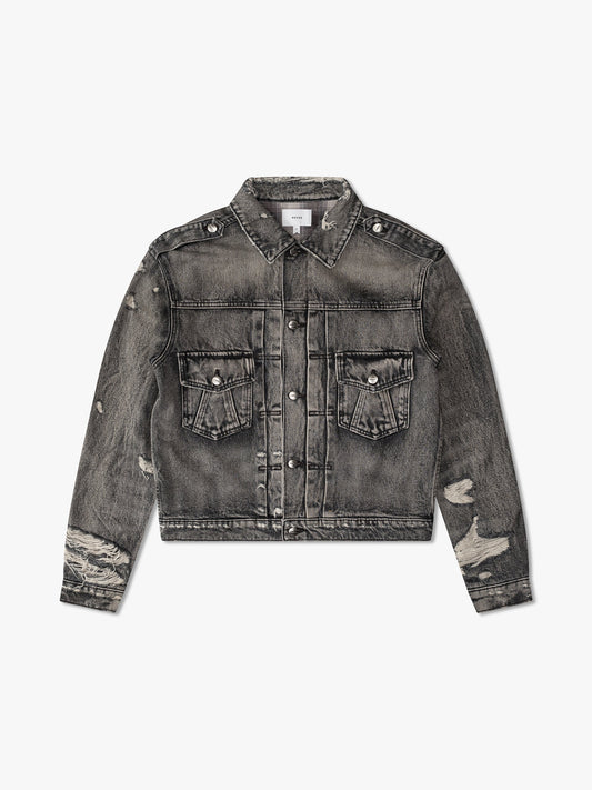 RHUDE DENIM TRUCKER JACKET