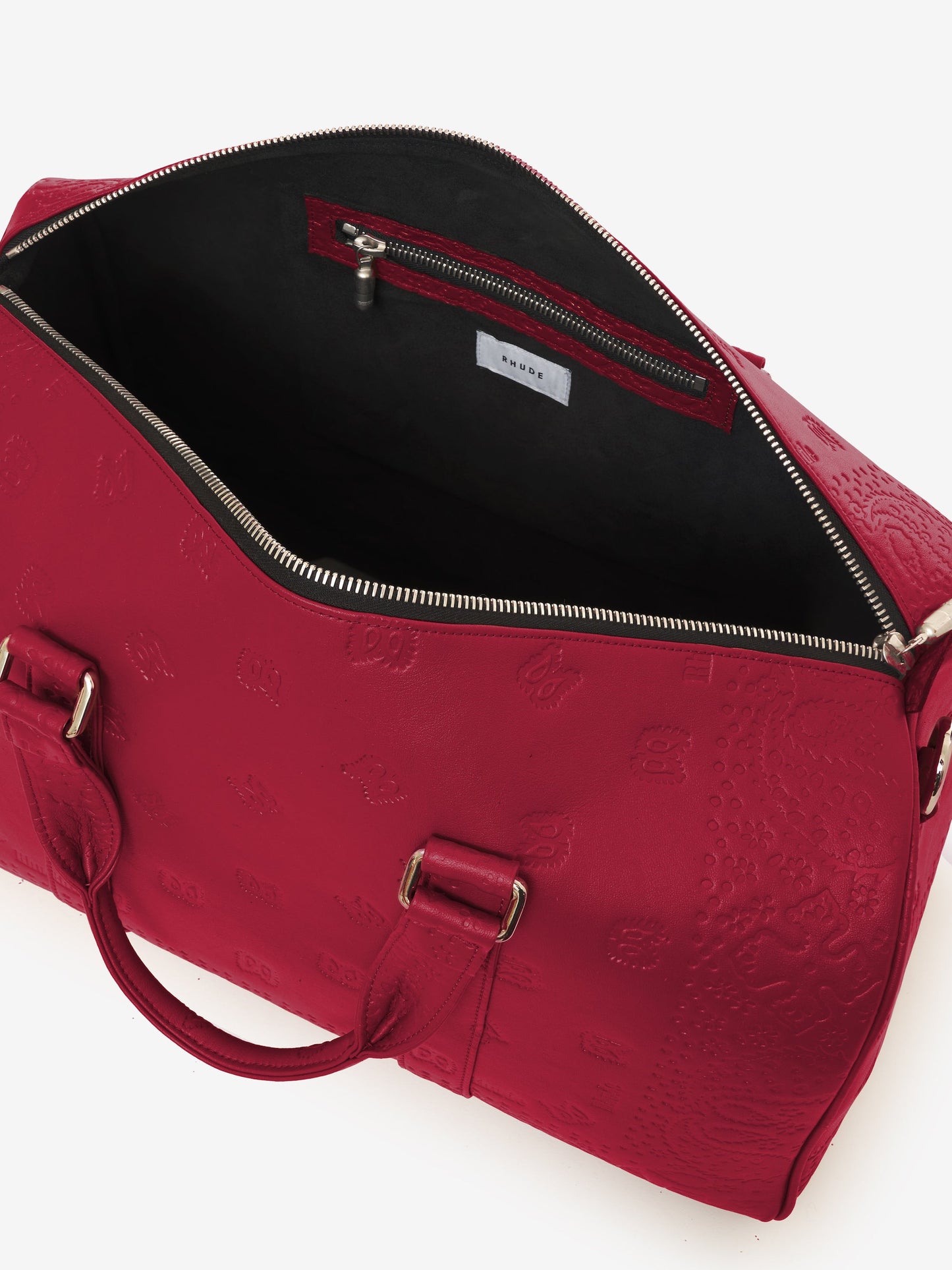 EMBOSSED BANDANA DUFFLE BAG