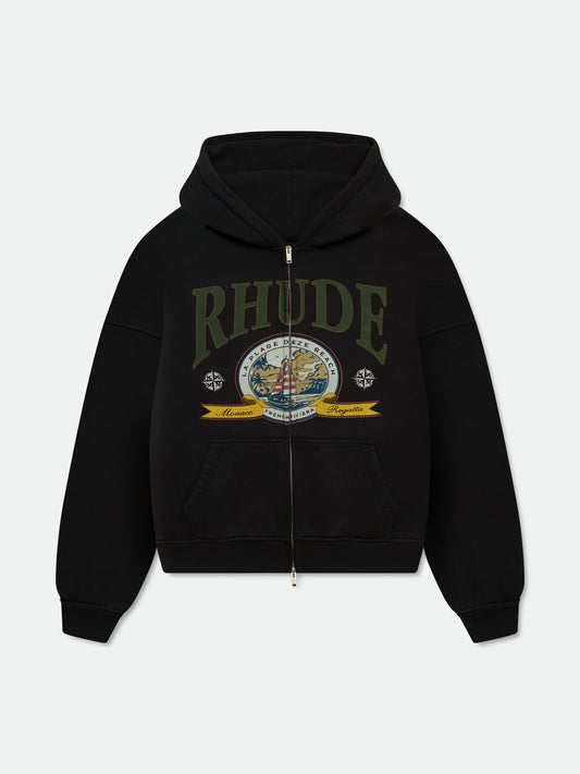 MONACO REGATTA FULL-ZIP HOODIE