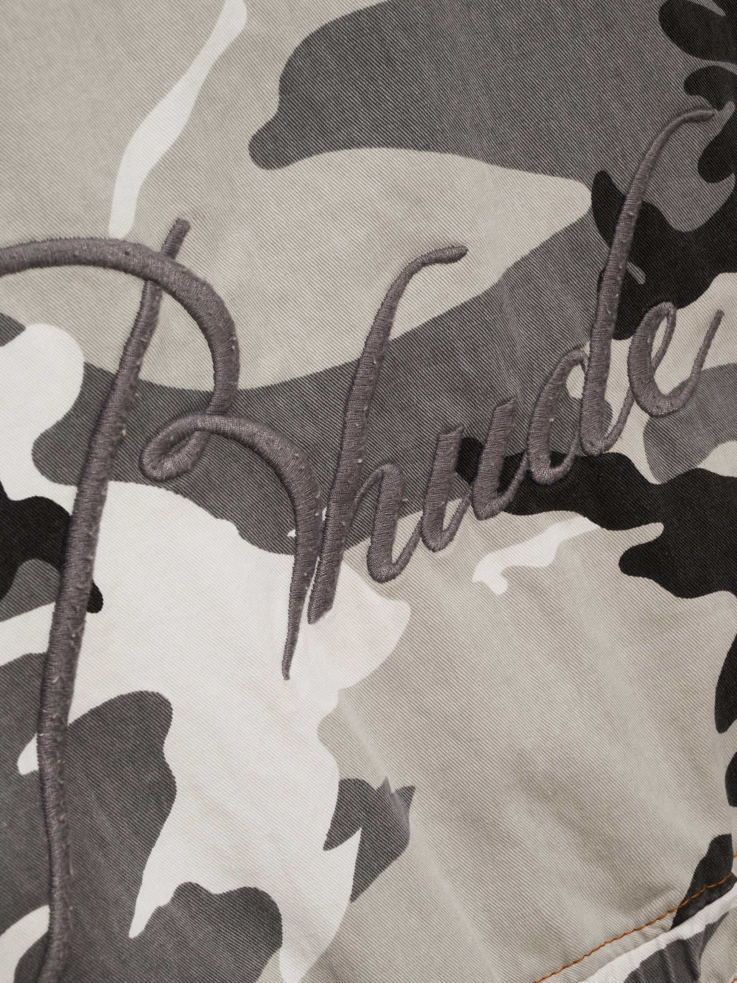 WASHED CAMO WORK JACKET