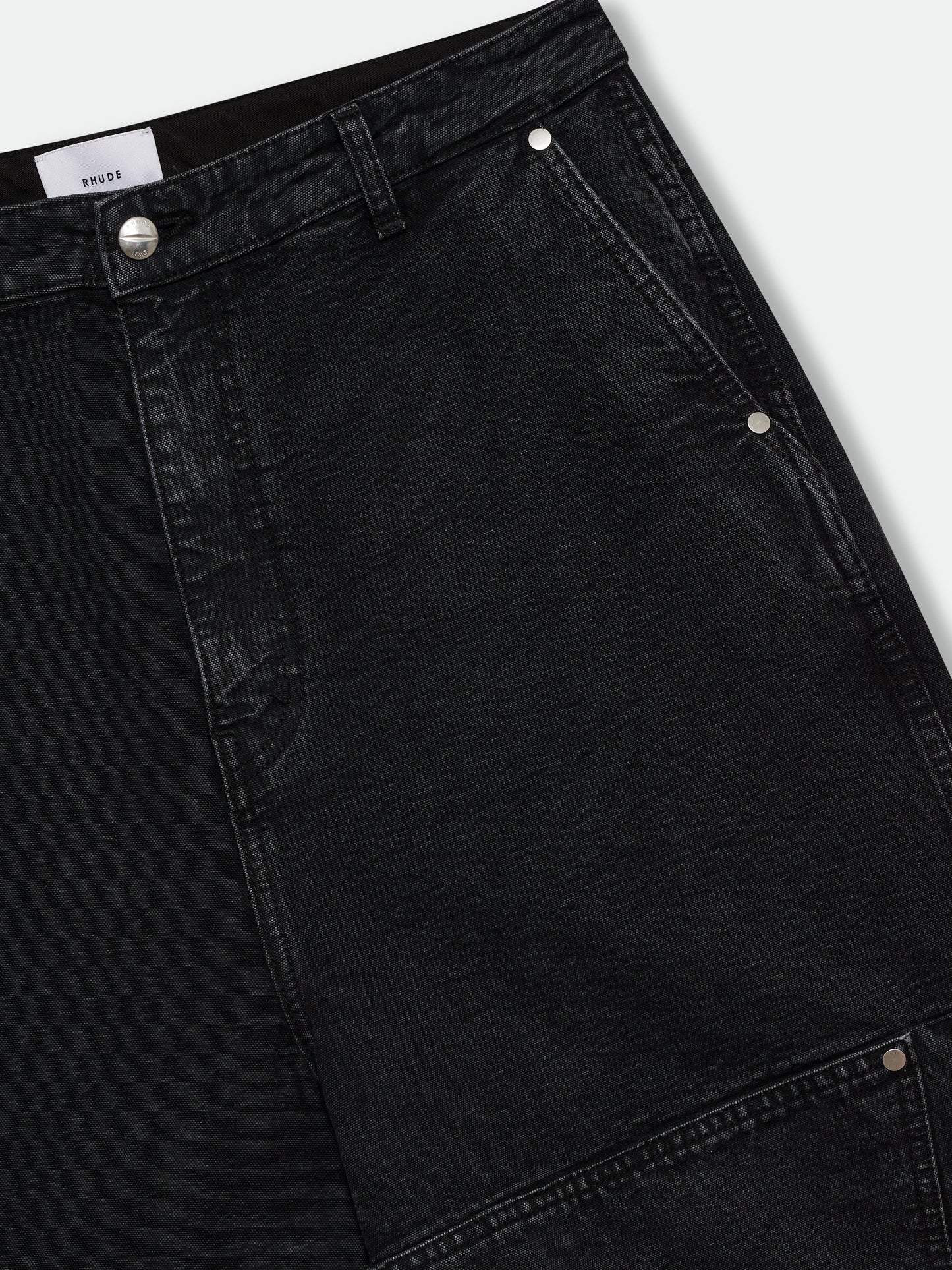 WASHED CANVAS REZA SHORT