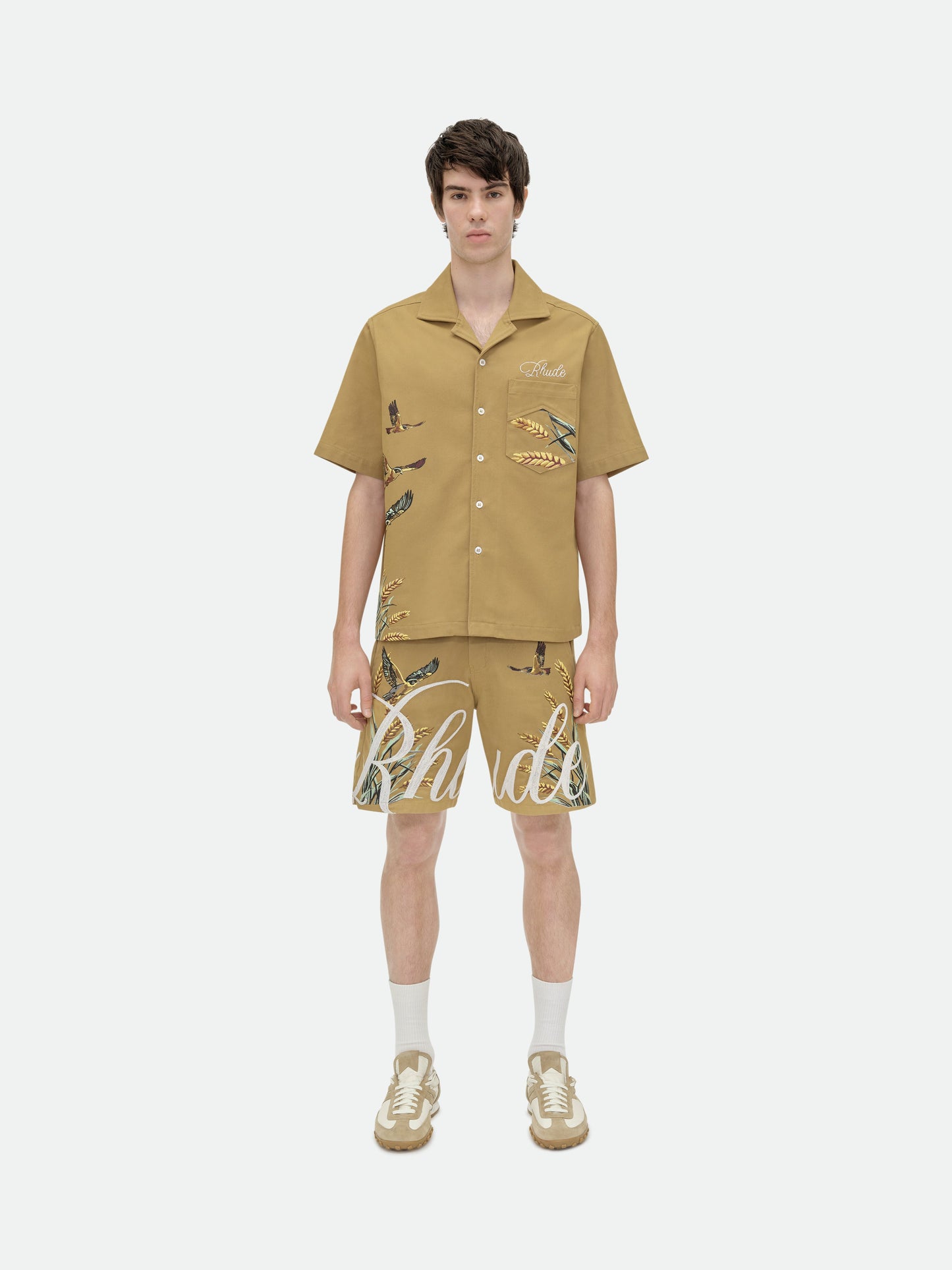 FALCO SCRIPT BUTTON UP SHIRT