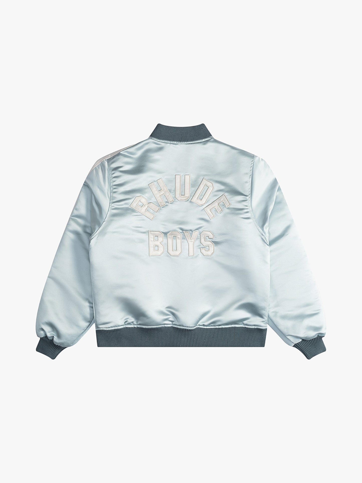 RHUDE BOYS 02 SATIN BOMBER