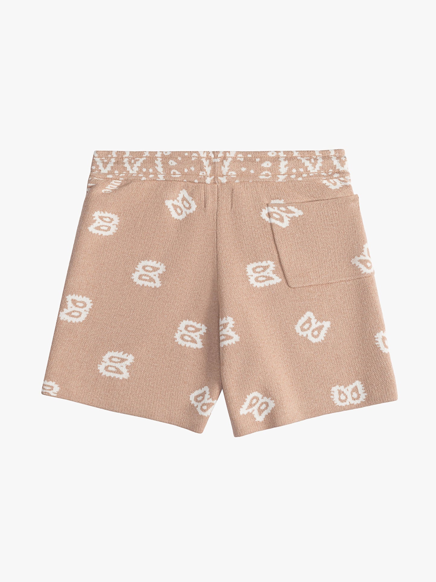 KNIT BANDANA SHORTS