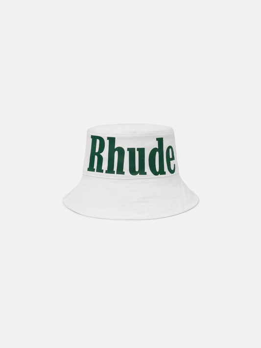 OVERSIZED LOGO BUCKET HAT