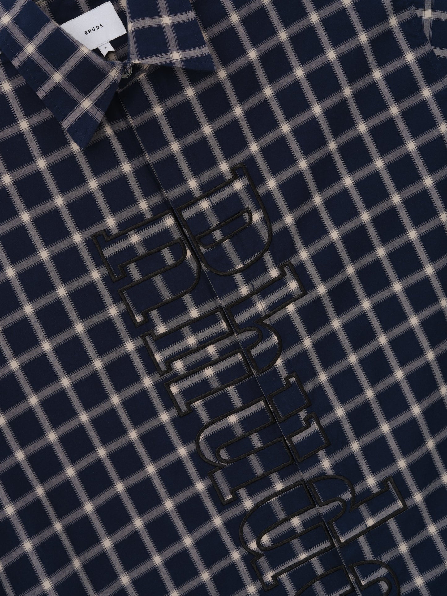 RHUDE VERT LOGO SHIRT