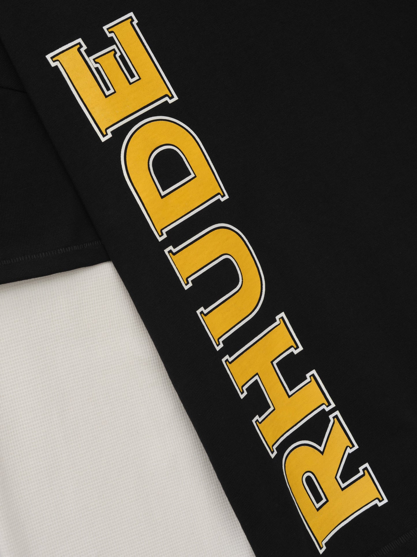 RHUDE STEEL DOUBLE-LAYERED TEE