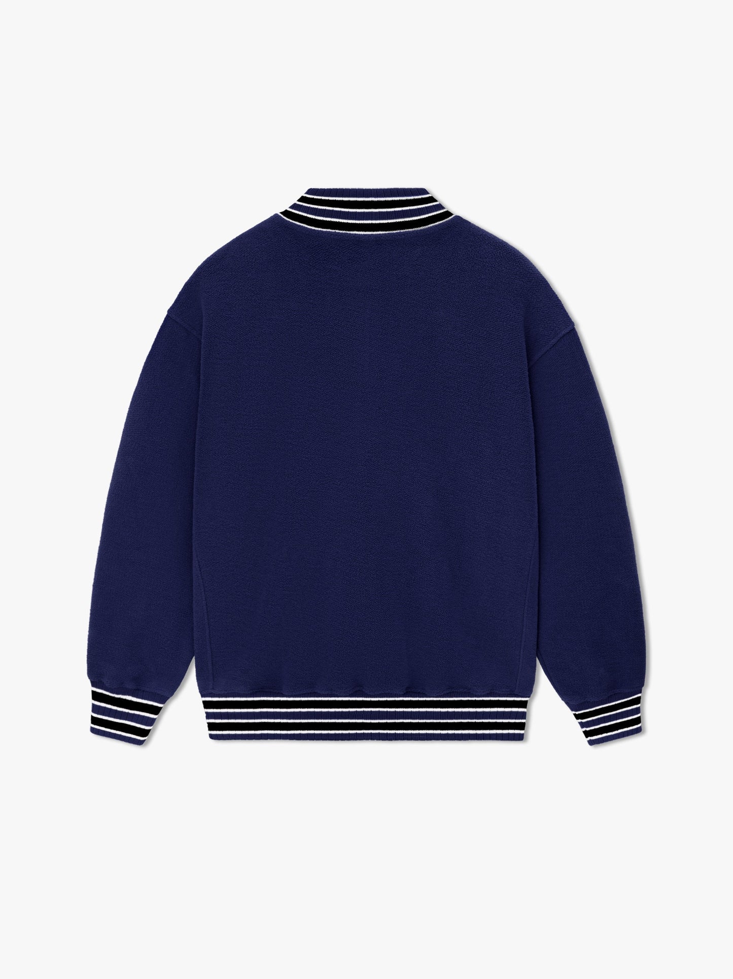 RHUDE QUARTER-ZIP VARSITY