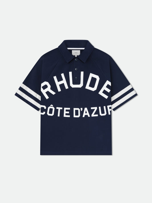 COTE D'AZUR PIQUE RAGLAN POLO