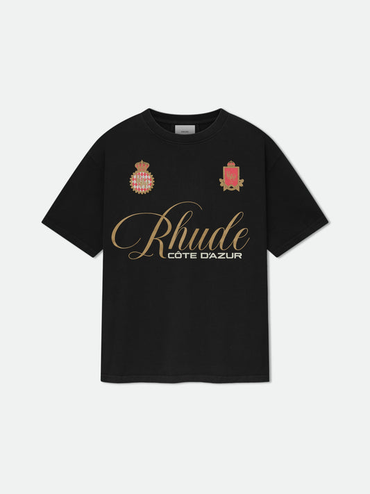 RHUDE SCRIPT CREST TEE