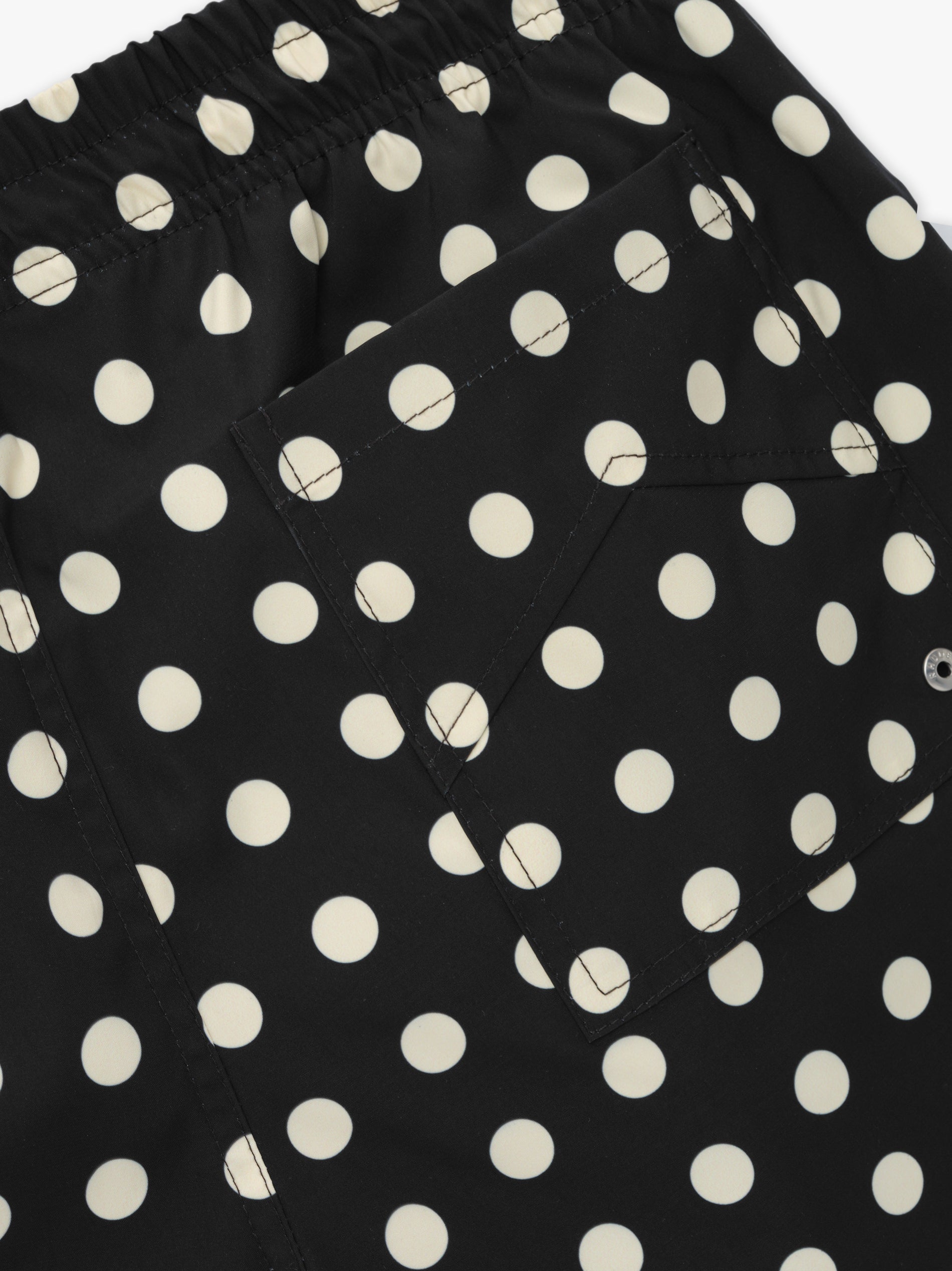[eessay] POLKA DOT SHORTS /追跡付 Women's Summer Elastic High Waisted Polka Dot Shorts Casual