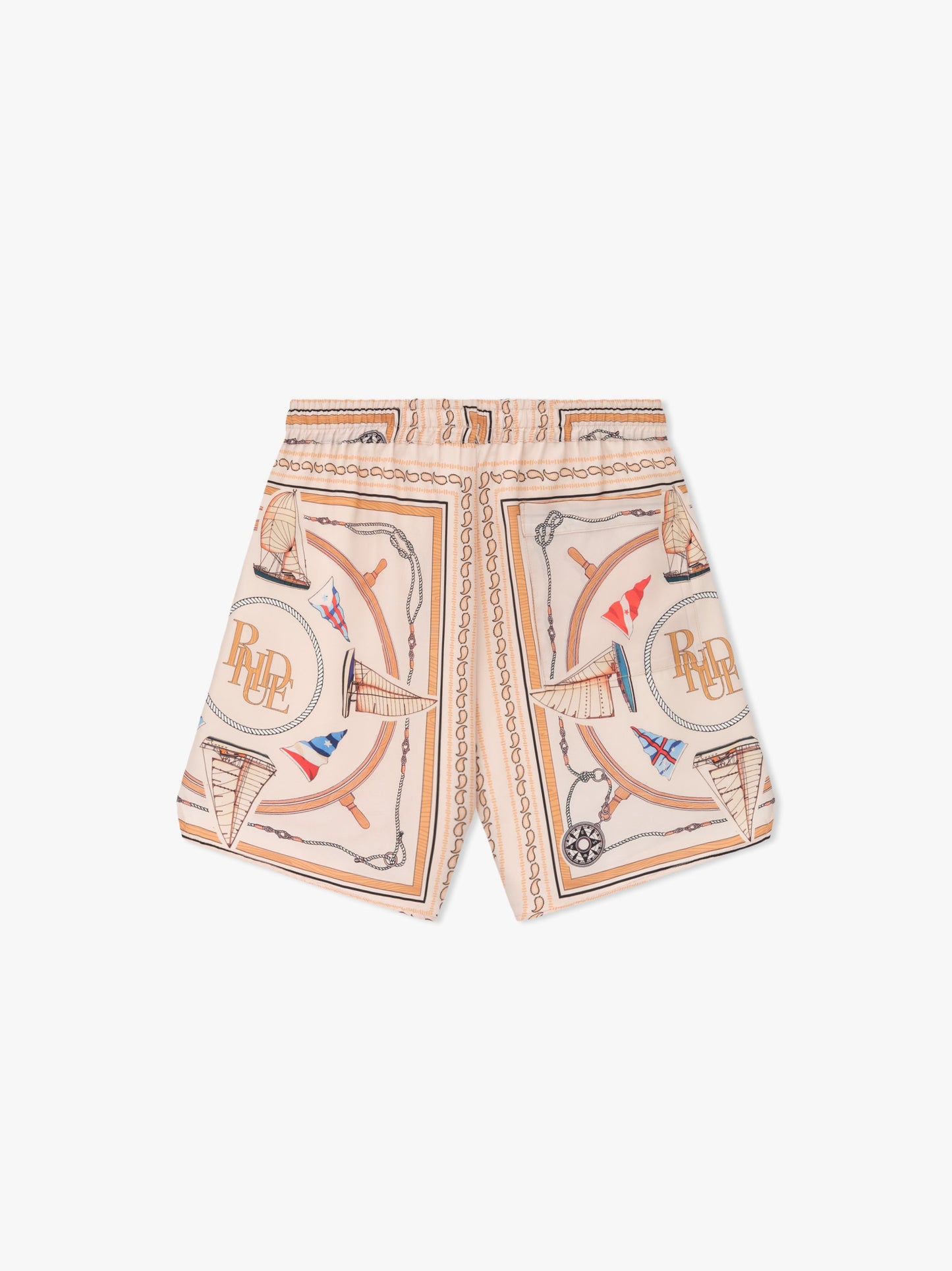 RHUDE NAUTICAL SILK SHORT