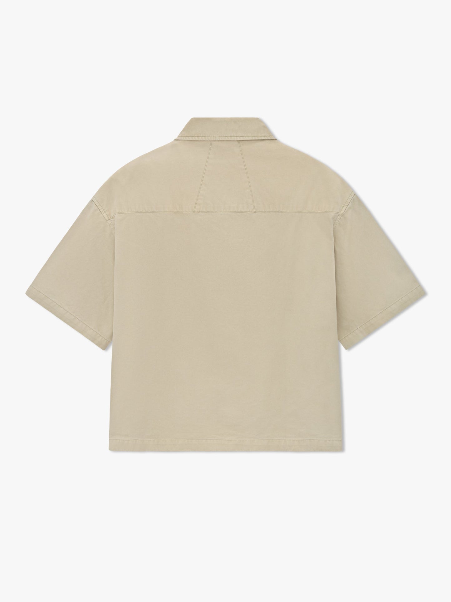 BOXY HALF-ZIP SPRAY SHIRT