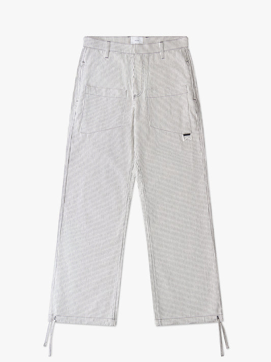 STRIPED FRONT POCKET PANT